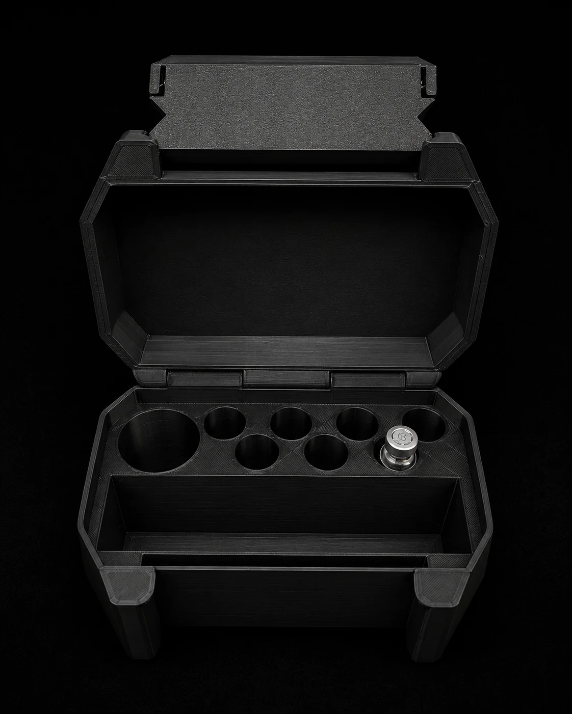 Custom 3D printed organizer case