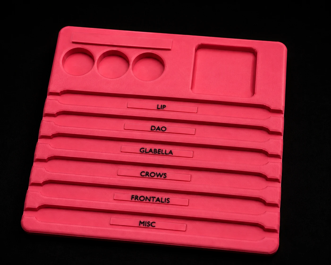 Custom organizer tray